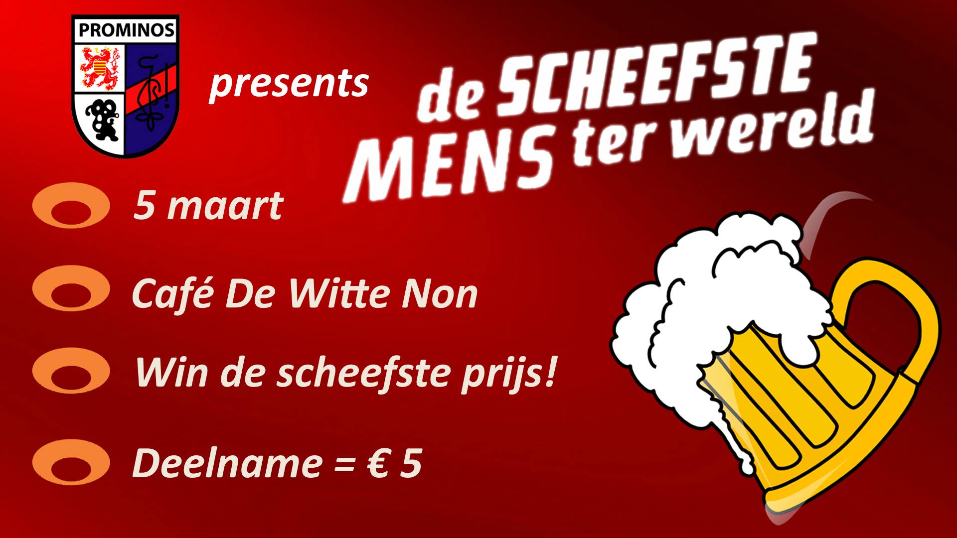 scheefste mens